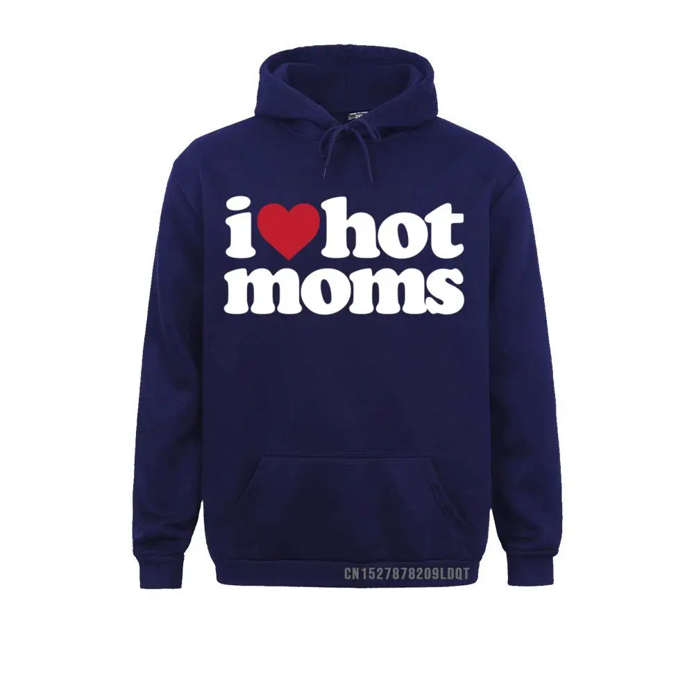 i love hot moms Pullover Hoodie__B11041 Hoodies Brand New Normal Long Sleeve Women Sweatshirts Customized Hoods i love hot moms Pullover Hoodie__B11041navy