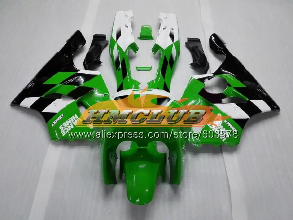 Корпус для KAWASAKI ZX 636 600CC ZX-636 ZX6R 94 95 96 97 104CL. 26 белые west ZX636 ZX-6R ZX600 ZX 6R 1994 1995 1996 1997 обтекатель - Цвет: No. 7