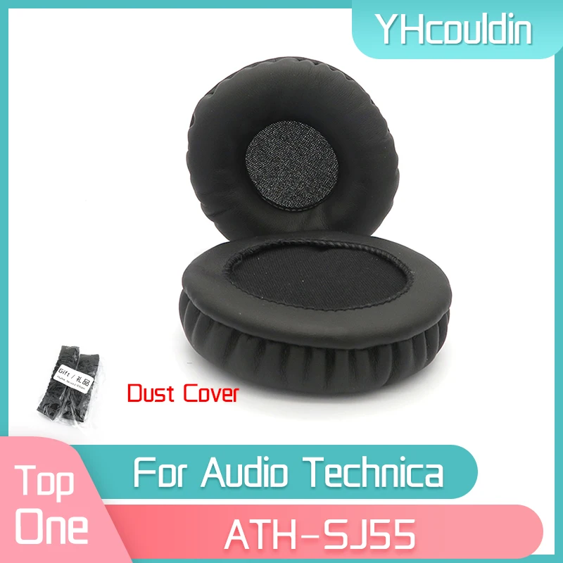 

YHcouldin Earpads For Audio Technica ATH-SJ55 ATH SJ55 Headphone Ear Pad Replacement Headset Ear Cushions