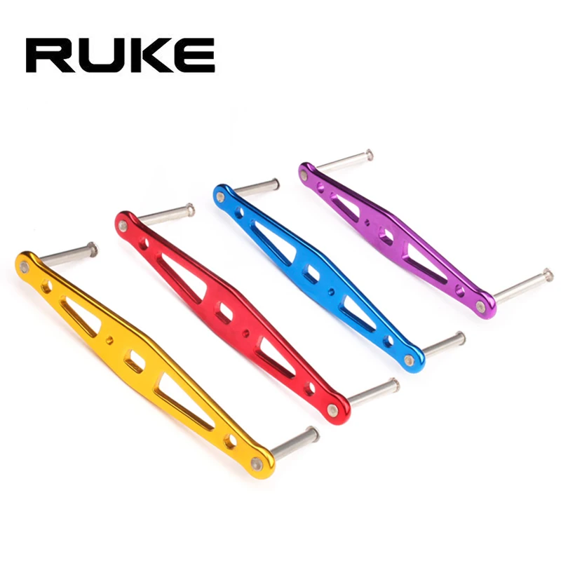 Ruke 1pc Fishing Reel Handle Aluminum Alloy Materails Bait Casting 8*5 Hole Size Suit Ab/Dai Reel Length 110mm 15g/pc Rocker DIY