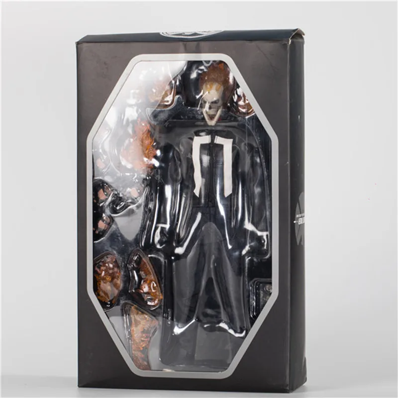 Горячие игрушки Marvel Ghost Rider Johnny Blaze ПВХ Коллекционные Фигурки игрушки