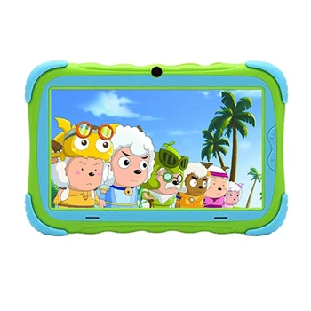 

Android 7.1 Tablet PC with 7 Inch IPS Eye Protection Screen 1GB+16GB WiFi Camera Bluetooth GMS Certified Kids-Proof Children Tab