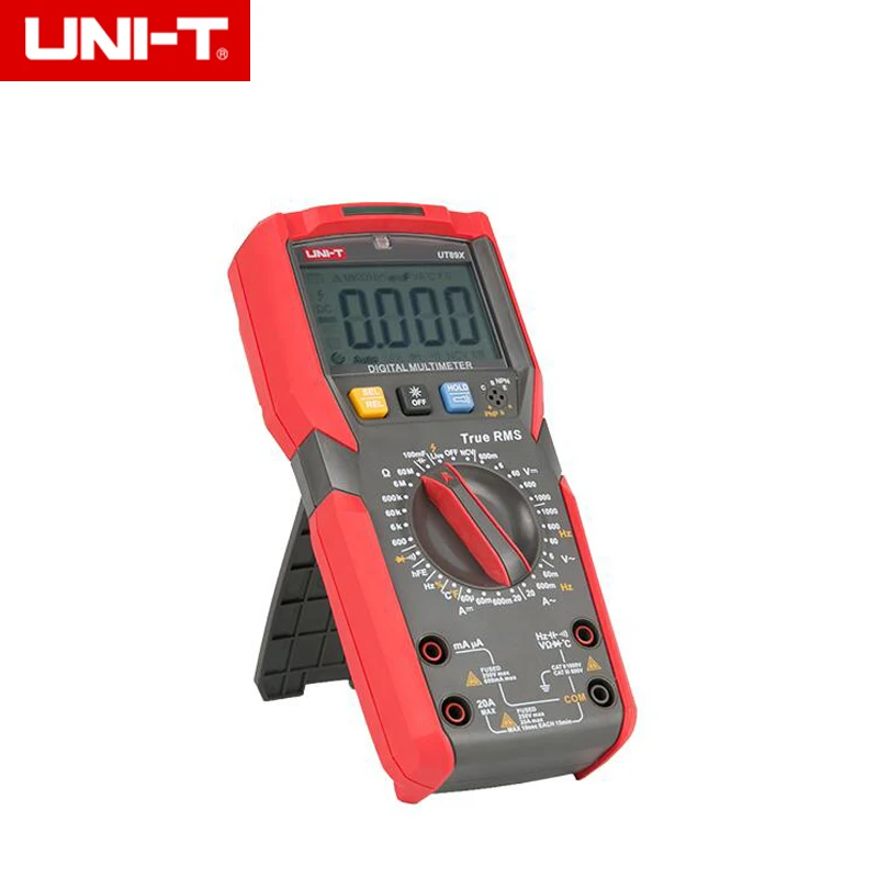 UNI-T UT89X/UT89XD True RMS цифровой мультиметр 20A Высокоточный мультиметр NCV Тест температуры конденсатора