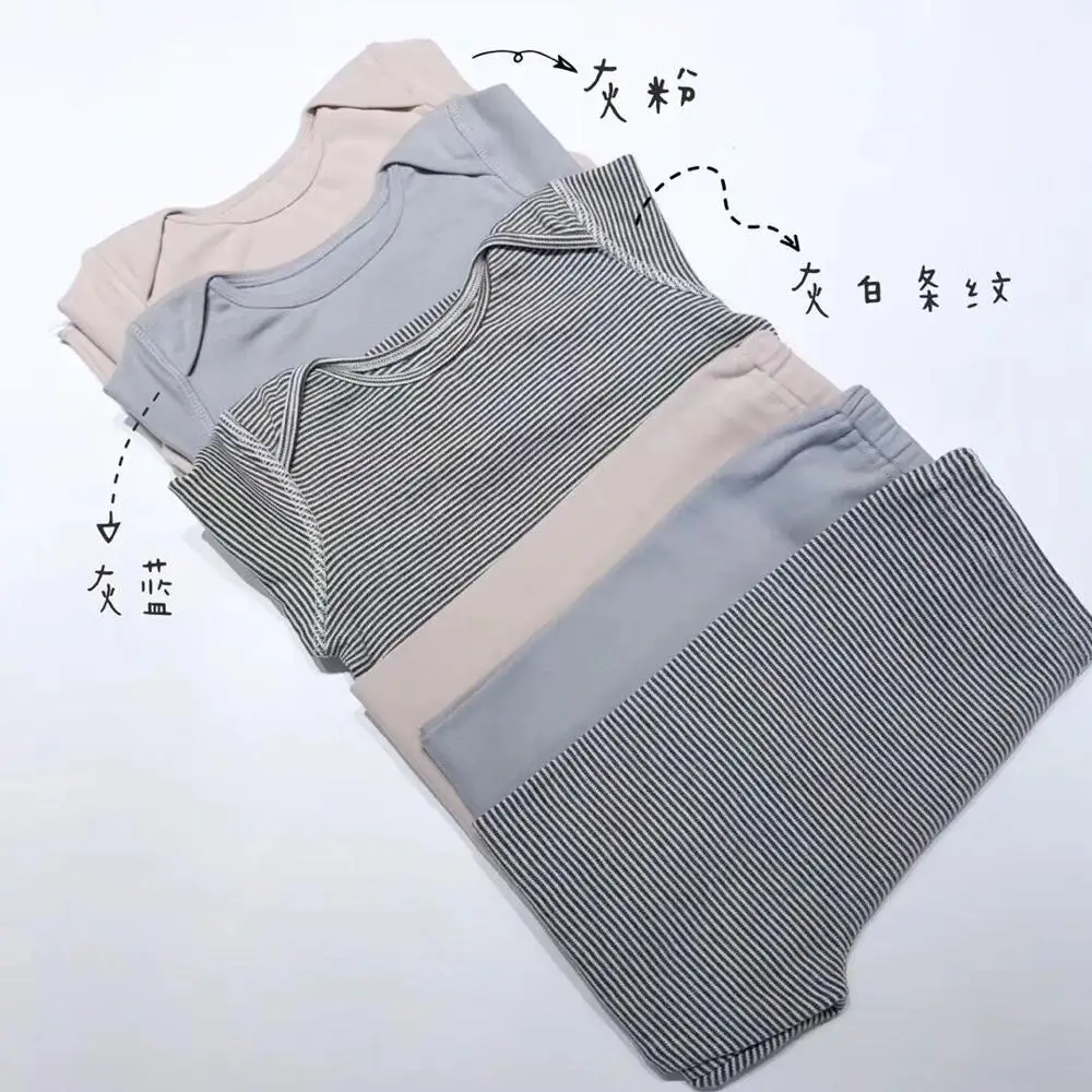 Комплект детской одежды из 2 предметов, одежда для сна топы, длинные штаны для детей, осенняя повседневная одежда размеры От 2 до 14 лет, распродажа в середине октября