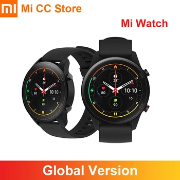 Xiaomi-reloj Mi Watch con Pantalla AMOLED de 1,39 ", GPS, Bluetooth 5,0, resistente al agua hasta 5atm, Color, versión Global
