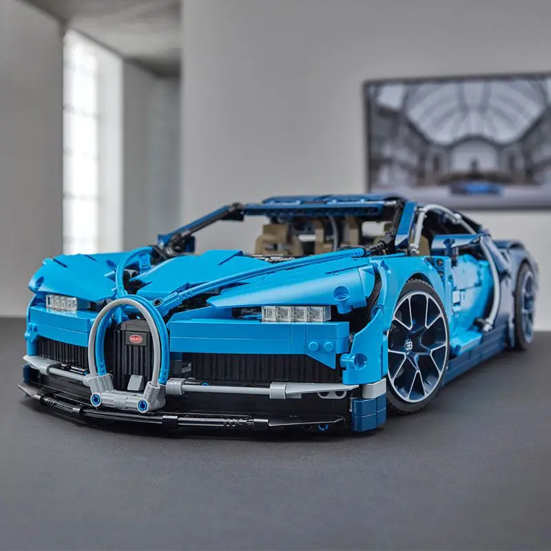 Ceny Klocki klocki lEGOED bugatti chiron kompatybilny 20086 IegoSet Technic Voiture 42083 zabawka edukacyjna prezent dla dzieci