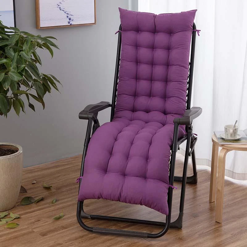 50  Lounger Recliner Cushion Garden Furniture Patio Chairs Pad Cushion  Elderly Chaise Longue Mattress outdoor patio cushions