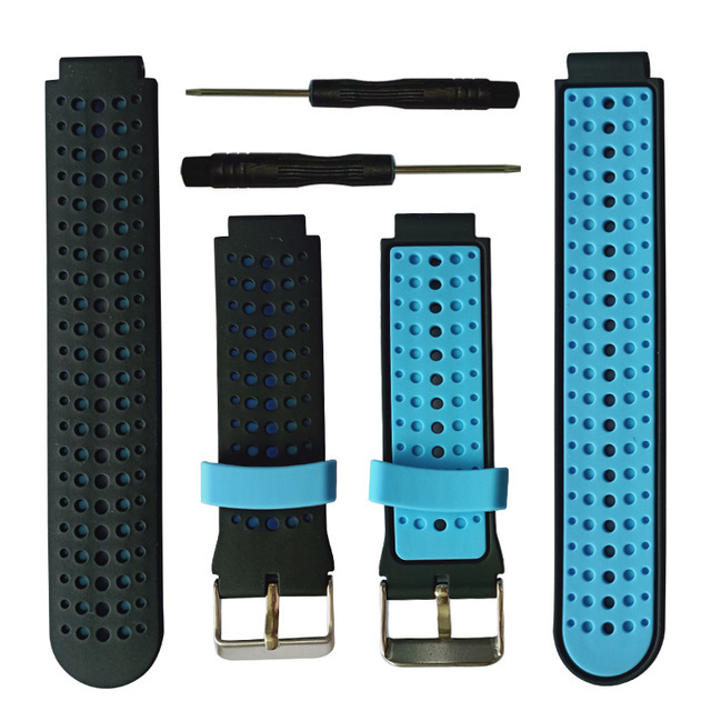 Bands For Garmin Forerunner 220 Watch Band Silicone Bracelet For Forerunner 230/620/630/735XT/235 Lite Replacement Strap