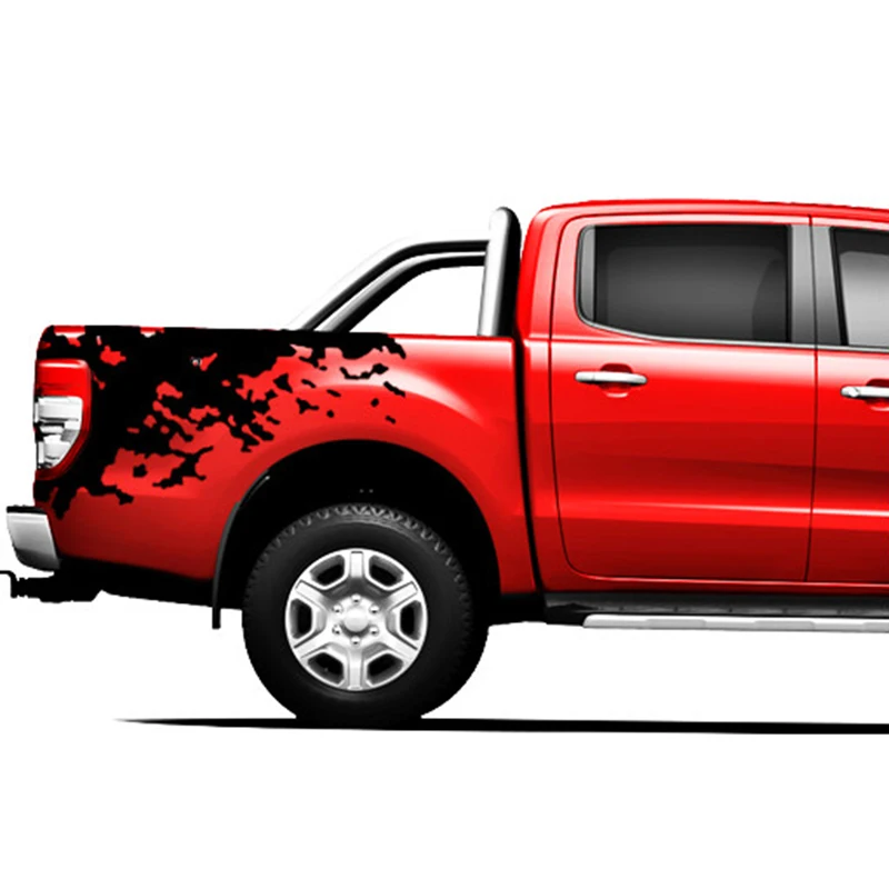 Виниловые автомобильные наклейки для Ford ranger 2012 2017 2 шт.|Наклейки на автомобиль| |