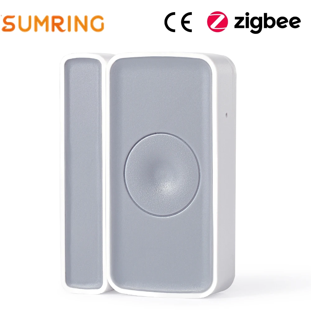 Магнитный датчик контактов двери окна Zigbee 3 0 для умной безопасности дома функция