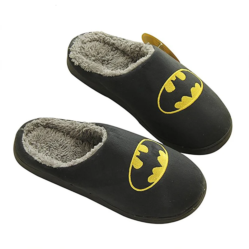 Fur Slippers Shoes House Plus-Size Home Winter Indoor for Men
