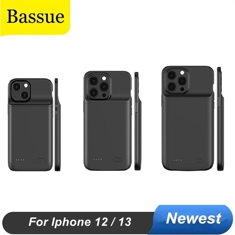For iphone 13mini Battery Charging Cases 12Pro 12 13 Pro Max Case Power Bank Cover Charger | Мобильные телефоны и