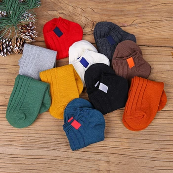 

2020 Kawaii Women Colorful Cartoon Tube Socks Cute Simple Panther Cotton Long Socks Female and Ladies Pink Milk White Sox