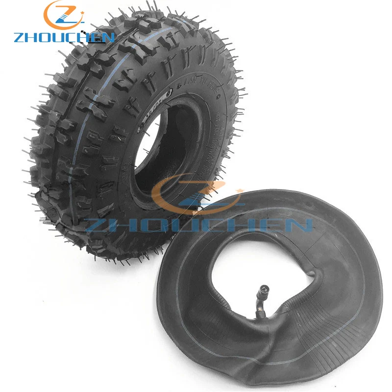 Мотоцикл Pdrts 4,10/3,50-4 410/350-4 ATV Quad Go Kart 47cc 49cc 4,10-4 шина внутренняя труба подходит для всех моделей 3,50-4 4"