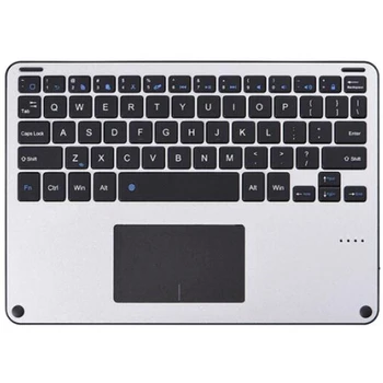 

Universal Touchpad Keyboard Bluetooth Aluminum Alloy Wireless Keyboard for All Tablet Keyboard Windows Mac Android Ios