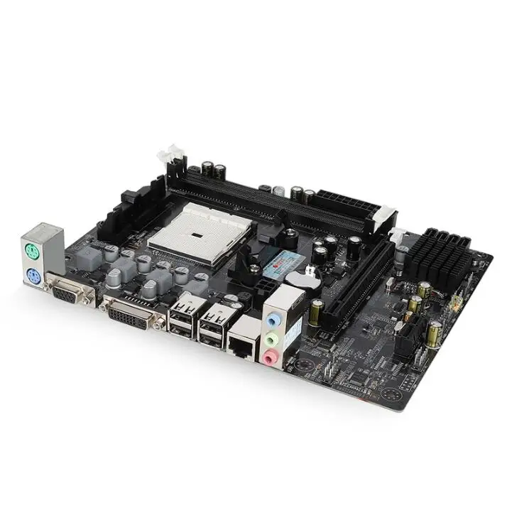 

HUANAN ZHI A55 Motherboard For AMD FM1 A8 A6 A4 DDR3 16GB SATA2.0 USB2.0 PCI-E 218*170mm M-ATX Mainboard