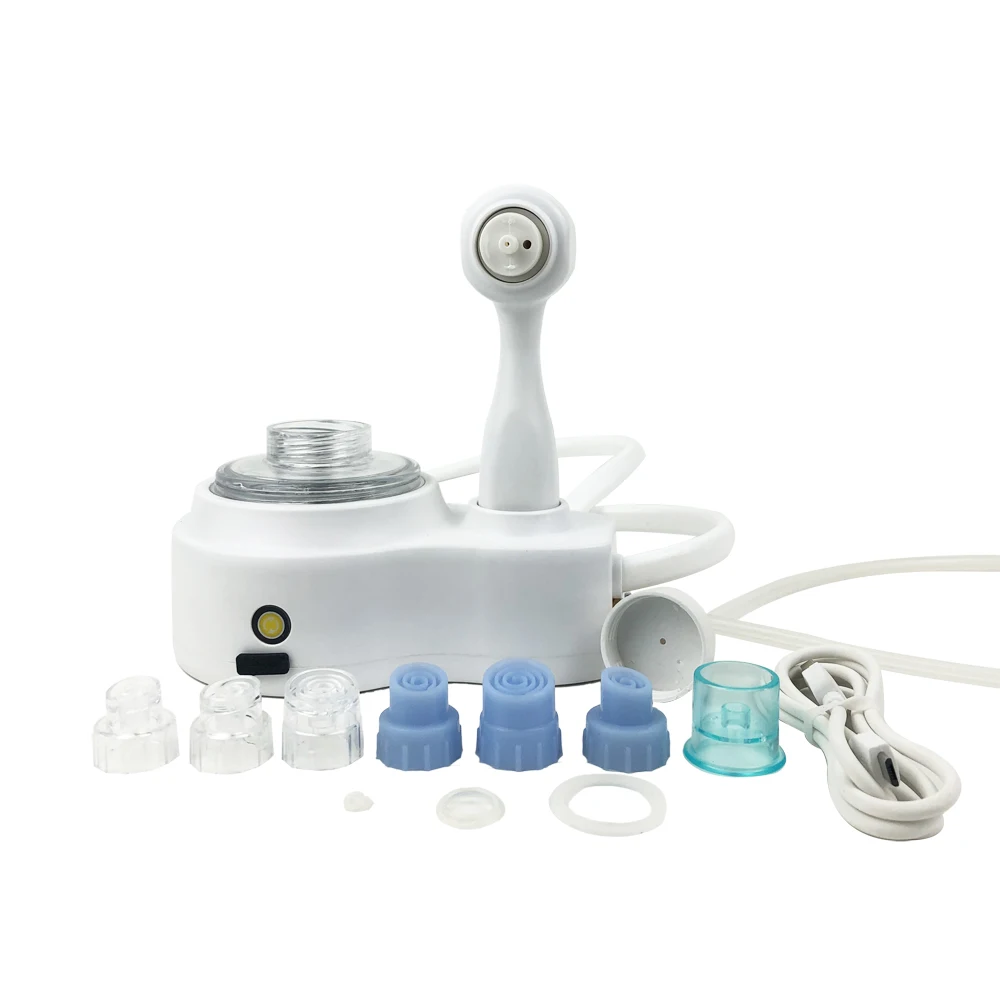 Hydro Dermabrasion Aqua Peel Electric Facail Skin Clean Tool Rechargeable Vacuum Face Blackhead Acne Pore Deep Cleaning Cleaner