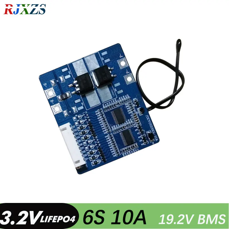 6S 10A lifepo4 18В 26650 18650 BMS PCM 6s плата защиты аккумулятора bms pcm для аккумуляторной