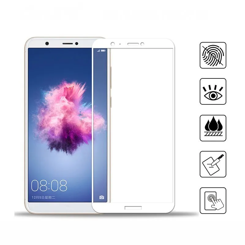

5D Curved Edge Full Covered For Huawei Enjoy 7S Tempered Glass Screen Protector For Huawei 7s Screen Protective Glass