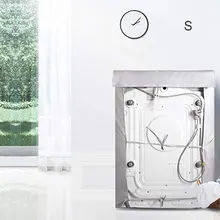 Крышка стиральной машины с передними отверстиями водонепроницаемый пыленепроницаемый Серебряный Большой размер 2019ing