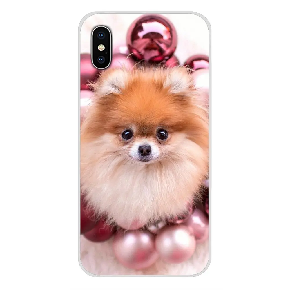 images 4 Pomeranian dogs для Apple IPhone X XR XS MAX 4 4s 5 5S 5C SE 6 6S 7 8 Plus ipod touch 5 6 Аксессуары чехлы для телефонов - Цвет: images 4