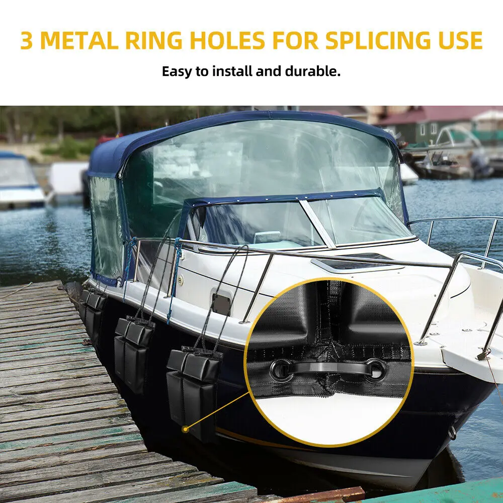 Pára-choques para Jet Ski para o Mar Doo para Yamaha Kemimoto Universal Barco Fender Proteção Amarração Watercraft Pessoal Pwc 2 Pçs 5 mar doo para yamaha watercraft pessoal pwc