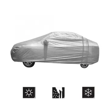 

Waterproof Dustproof Sun-proof Car Full Cover Outdoor Sun Protection Cover For Car Reflector Dust Rain Snow Auto Accessories