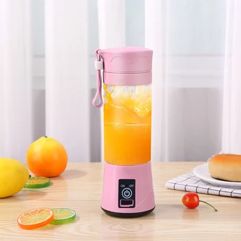 

380ml Mini Multi-function USB Rechargeable Blender Juice Machine Smoothie Maker Juicer