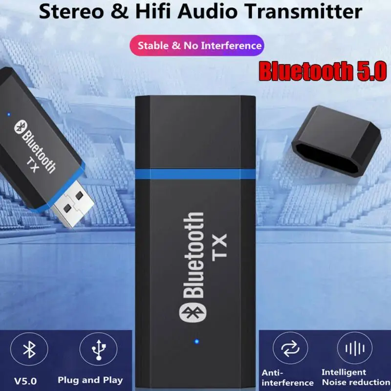 2020 Новый USB RCA AUX 3 5 мм разъем Bluetooth 0 приемник с микрофоном стерео беспроводной