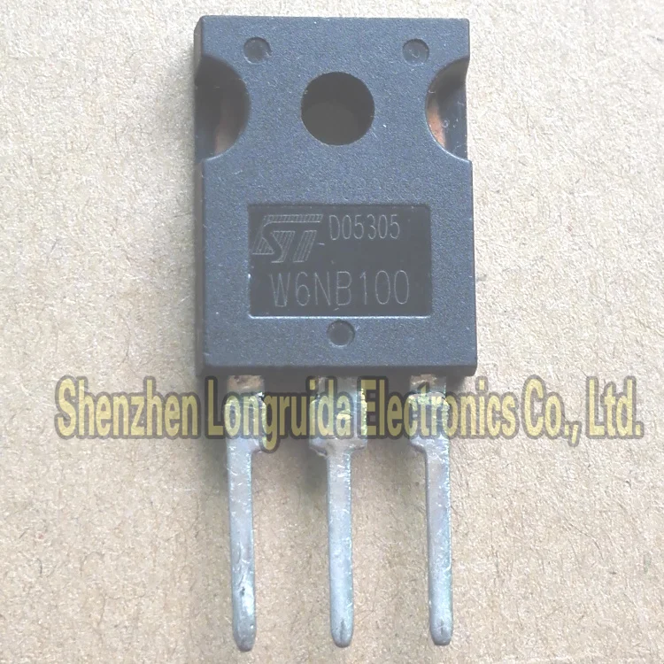 10 шт. W6NB100 STW6NB100-247 MOSFET транзисторы 6A 1000V