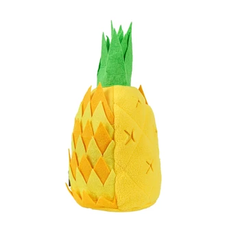 

Pet Dog Hidden Food Snuffle Mat Slow Feeding Bowl Pineapple Sniffing Training Toy Polar Fleece Pad Relieve Stress Puzzle