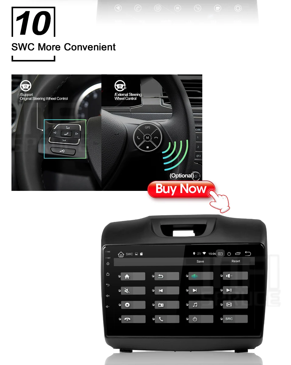 Discount android 8.1 car dvd gps player for Chevrolet S10 ISUZU D-MAX with radio gps navigation support mirror link steering wheel 15 Discount android 8.1 car dvd gps player for Chevrolet S10 ISUZU D-MAX with radio gps navigation support mirror link steering wheel 15