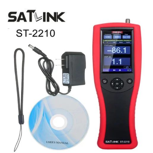 ST-2210 DVB-S2 Satfinder Full HD цифровой спутниковый ТВ приемник Finder метр MPEG-4 модулятор DVB-S СБ