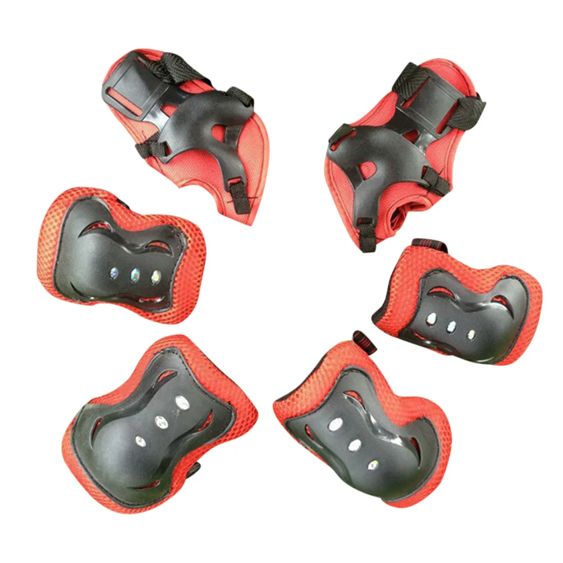 

1 Set Butterfly Elbow Wrist Knee Pads Sport Safety Protective Gear Guard For Children Skateboard Skating Cycling Riding Blading