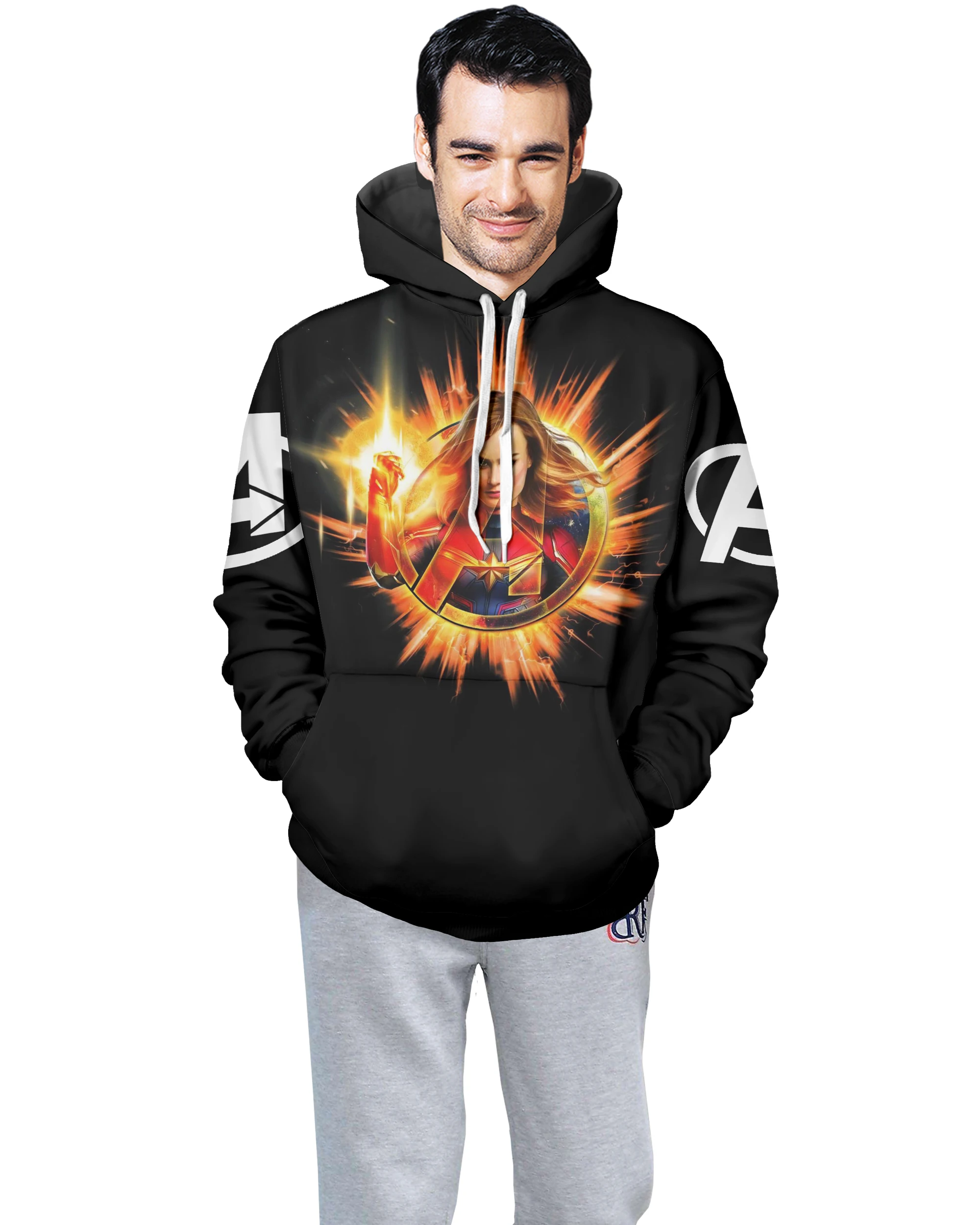 Marvel Мстители эндшпиль 3D Толстовка с капюшоном косплей супергерой Капитан Америка Железный человек уличная одежда эндшпиль одежда унисекс