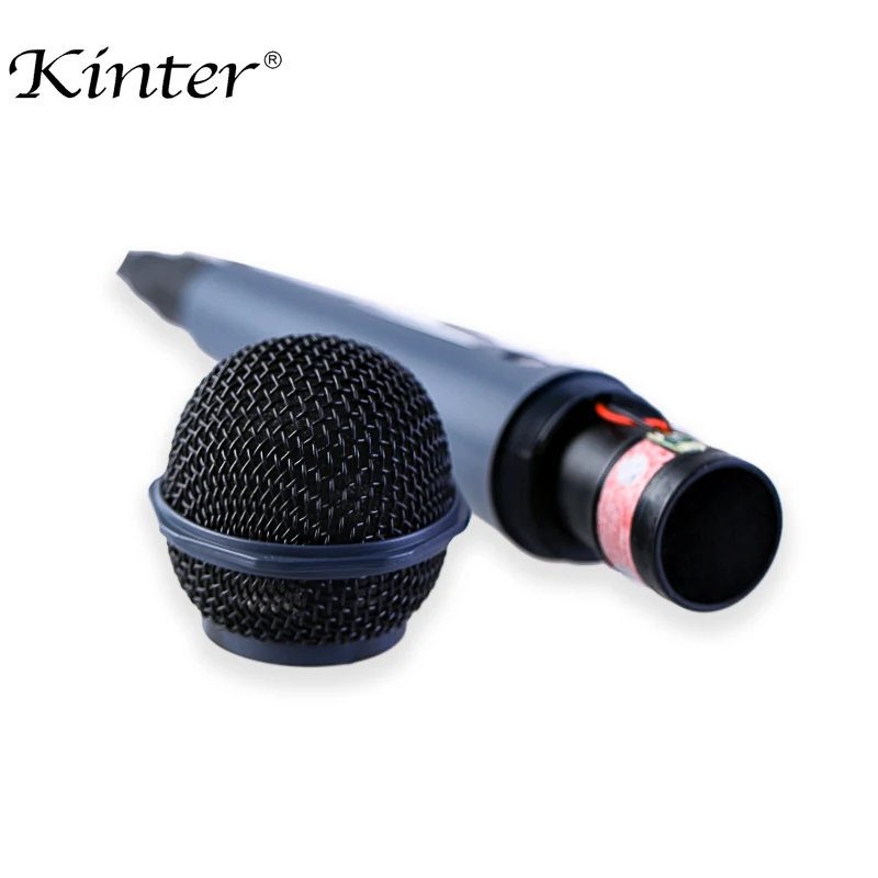 

kinter Dynamic microphone M-6700 Professional Uni-directional wired MIC 6.5mm plug 4 meters Copper Cable KTV Home