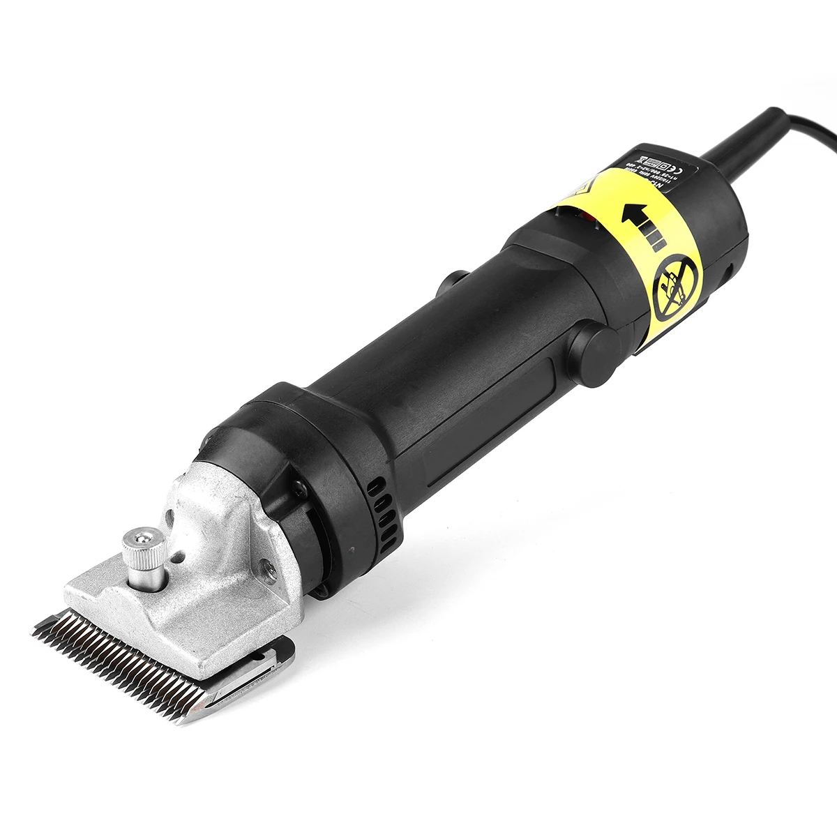 Doersupp 220V 690W Алюминий для лошадей, скота машинка для стрижки волос для хвостика лошадь из верблюжьей шерсти машинка для стрижки 2400r/мин низкая Шум
