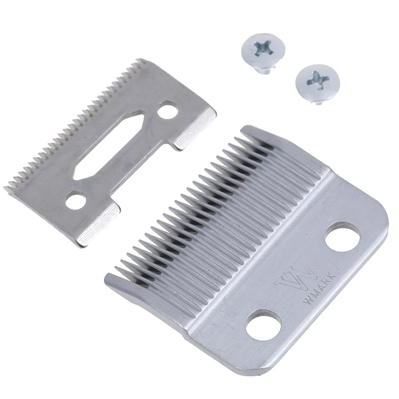 

Movable Blade Professional Hair Clipper Blade High Carton Steel Clipper Accessories Sliver For Choice Golden Screws