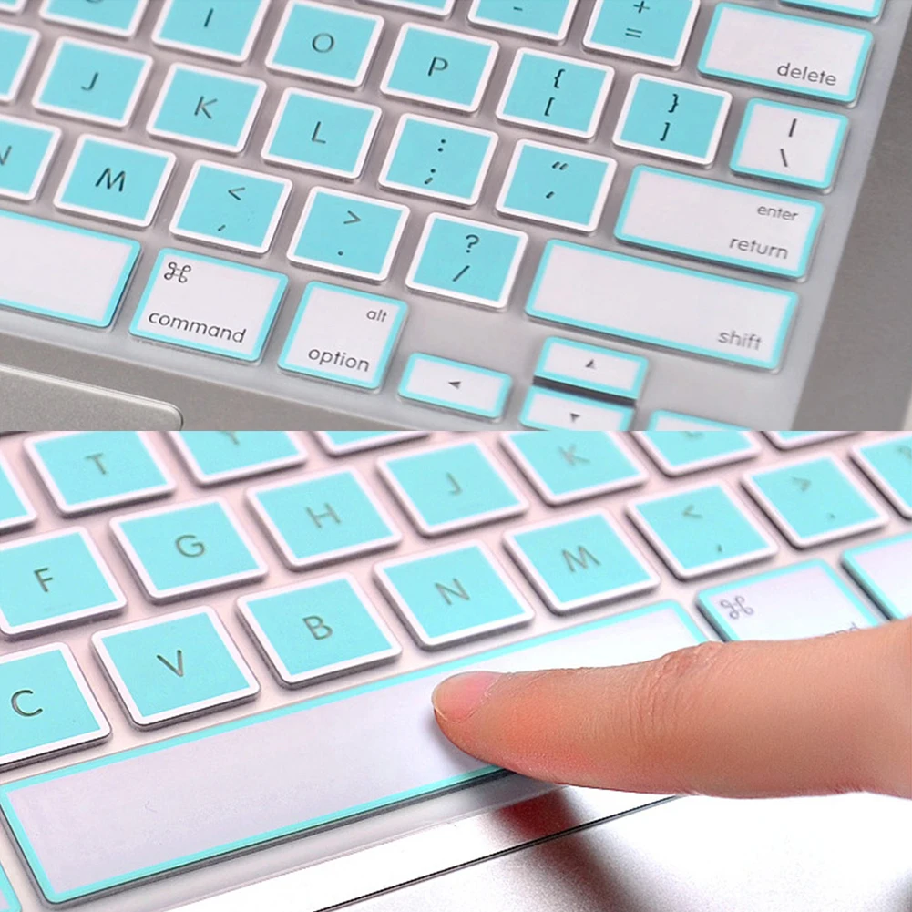 Силиконовая пленка для клавиатуры ПК ноутбука для pple M acBook Air Pro
