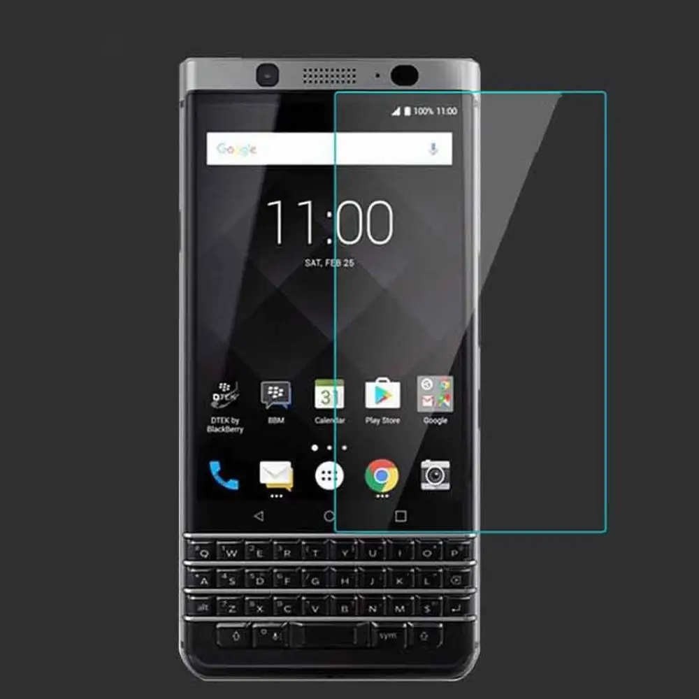 Закаленное стекло 2.5D 9H для BlackBerry KEYone K50 K60 K70 защитная пленка KEYtwo защита экрана |