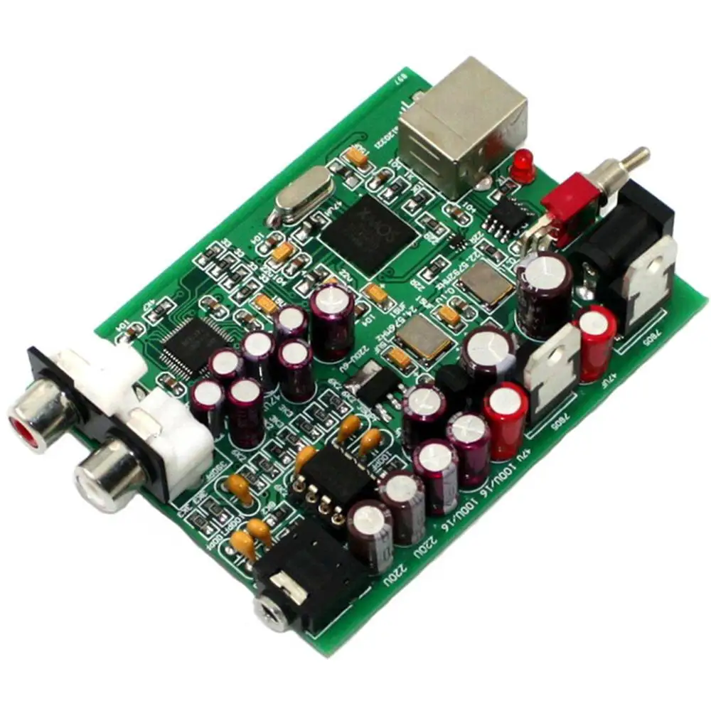 XMOS U8+ AK4490 DC9V USB декодер плата Поддержка PCM: 16-32bit 44K 48K 88K 96K 176K 192kHz