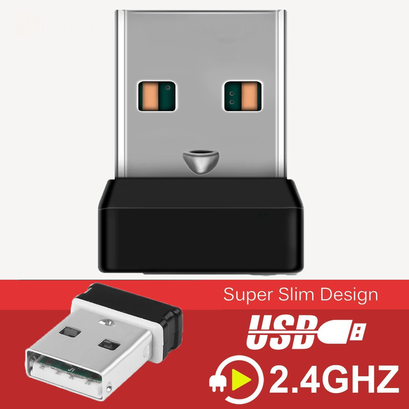 FORNORM мини USB сетевой беспроводной приемник ключ для унифицированной клавиатуры беспроводной с 6 каналов ключ один-ко-много подключения