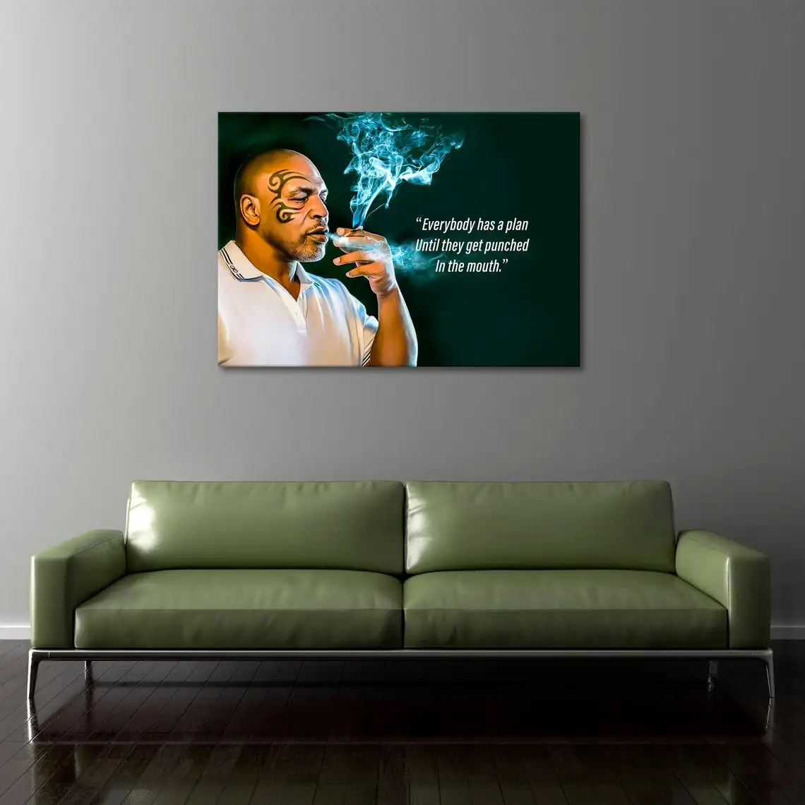 Tyson Motivational Canvas Art Posters and Prints Canvas Boxing Art Wall Decor Painting for Living Room Home Decoration Cuadros