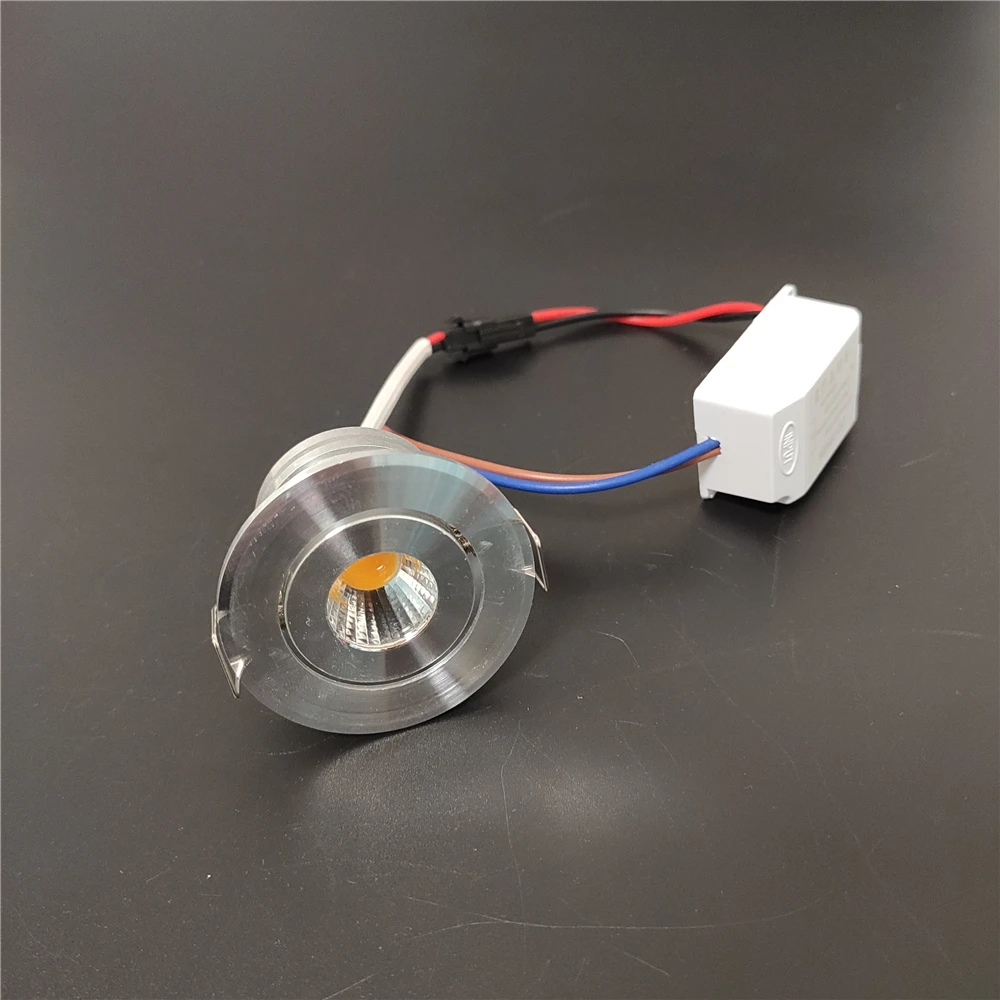 3w 5w cob spot light dimmable Opening 4-4.5 cm downlight Recessed aluminum 110V 220V,led downlight,recessed ceiling spotlight,ceiling lamps,led puck light