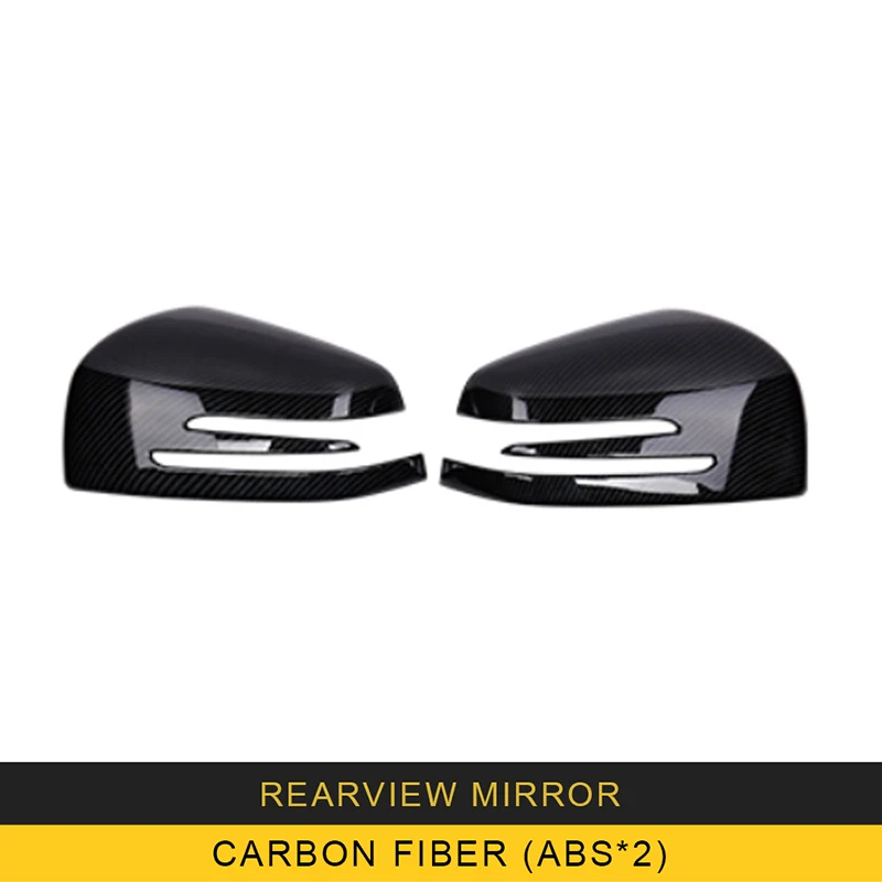 Carbon fiber X2 Карманго для Mercedes Benz R-Class- автомобильный Стайлинг боковое зеркало заднего вида накладка рамка наклейка внешние аксессуары - Название цвета: Carbon fiber X2