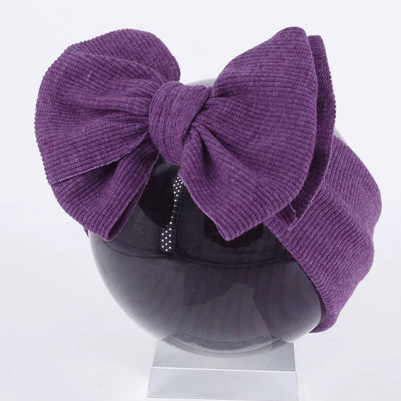 

Вязаный крючком двухслойный Эластичный Тюрбан для новорожденных 2020, ободок для головы, аксессуары для волос для девочек