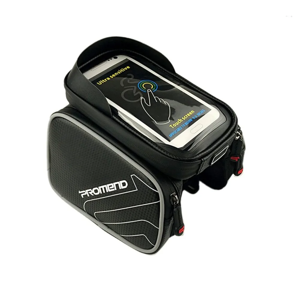 

Waterproof Bicycle Front Tube Bags 6.2Inch Phone Touch Screen Bag Mountain Road Bike Top Front Tube Frame Bag Cycling Saddle Bag