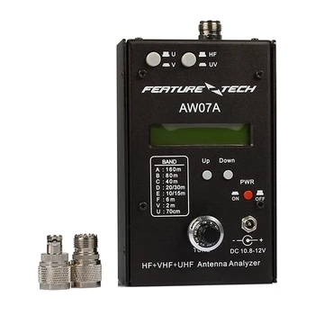 

FFYY-DIY AW07A HF/VHF/UHF 160M Impedance SWR Antenna Analyzer For Ham Radio