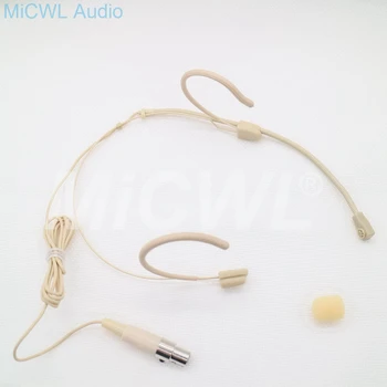 

Pro Headset Flexible Microphone for Shure ULX SLX UR Wireless Audio Mic Belt body System Uni-directional mini XLR 4Pin