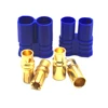 EC8 Connector,EC8 Gold-Plated Male/Female 8mm Bullet Plug Banana Plug Connector Adapter for RC ESC Motor LIPO Battery ► Photo 2/6